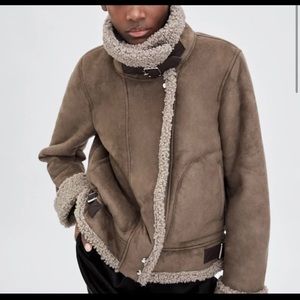 Zara double faced jacket sz XS